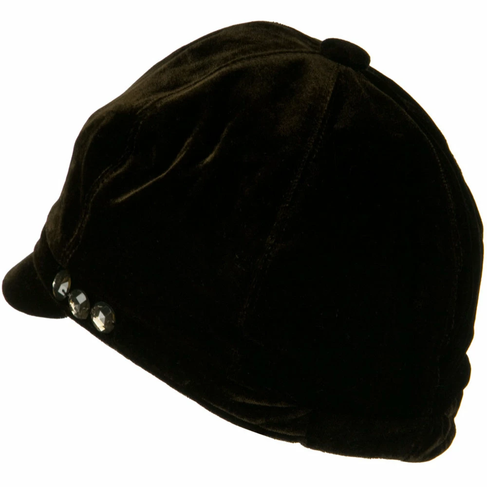 Jeanne Simmons Gaby Velvet Newsboy Hat 11 Jeanne Simmons Gaby Velvet Newsboy Hat - Image 9