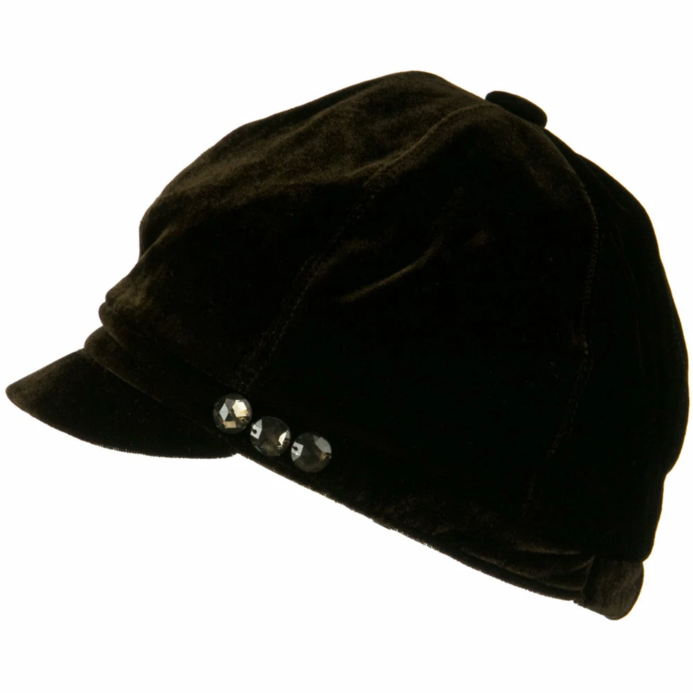 Jeanne Simmons Gaby Velvet Newsboy Hat 12 Jeanne Simmons Gaby Velvet Newsboy Hat - Image 10