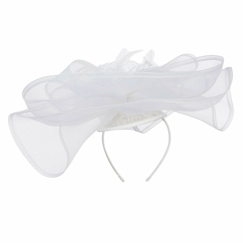 Something Special Horsehair Flower Headband Fascinator 15 Something Special Horsehair Flower Headband Fascinator - Image 13