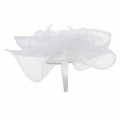 Something Special Horsehair Flower Headband Fascinator 35 Something Special Horsehair Flower Headband Fascinator -Adams Shop hd003df white 2 2