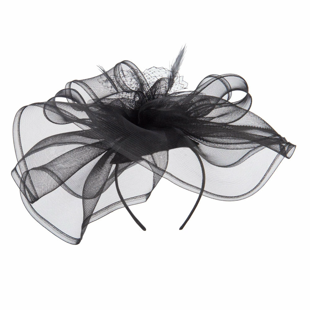 Something Special Horsehair Flower Headband Fascinator 7 Something Special Horsehair Flower Headband Fascinator - Image 5