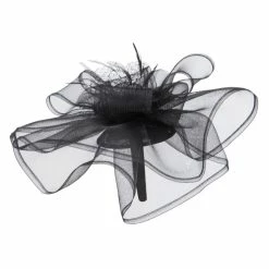 Something Special Horsehair Flower Headband Fascinator 29 Something Special Horsehair Flower Headband Fascinator -Adams Shop hd004df black 4 2