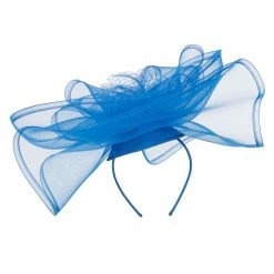 Something Special Horsehair Flower Headband Fascinator 38 Something Special Horsehair Flower Headband Fascinator -Adams Shop hd005df royal blue 1 2