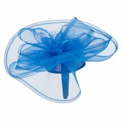 Something Special Horsehair Flower Headband Fascinator 41 Something Special Horsehair Flower Headband Fascinator -Adams Shop hd005df royal blue 4 2