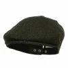 Jeanne Simmons Men's Herringbone Wool Blend Ivy Cap