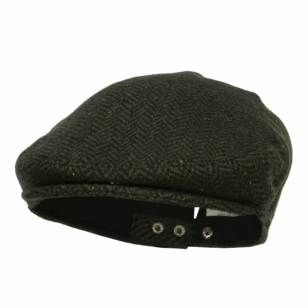 Jeanne Simmons Men's Herringbone Wool Blend Ivy Cap 3 Jeanne Simmons Men's Herringbone Wool Blend Ivy Cap