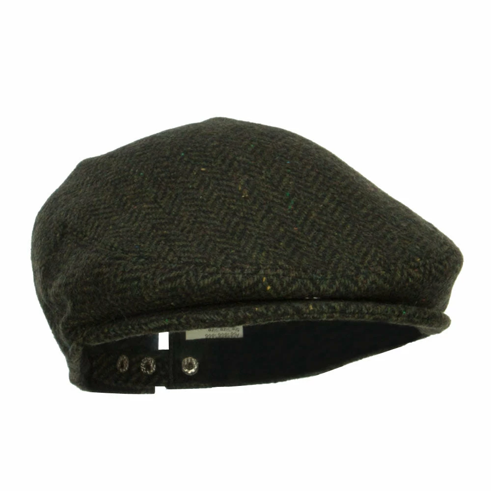 Jeanne Simmons Men's Herringbone Wool Blend Ivy Cap 7 Jeanne Simmons Men's Herringbone Wool Blend Ivy Cap - Image 5
