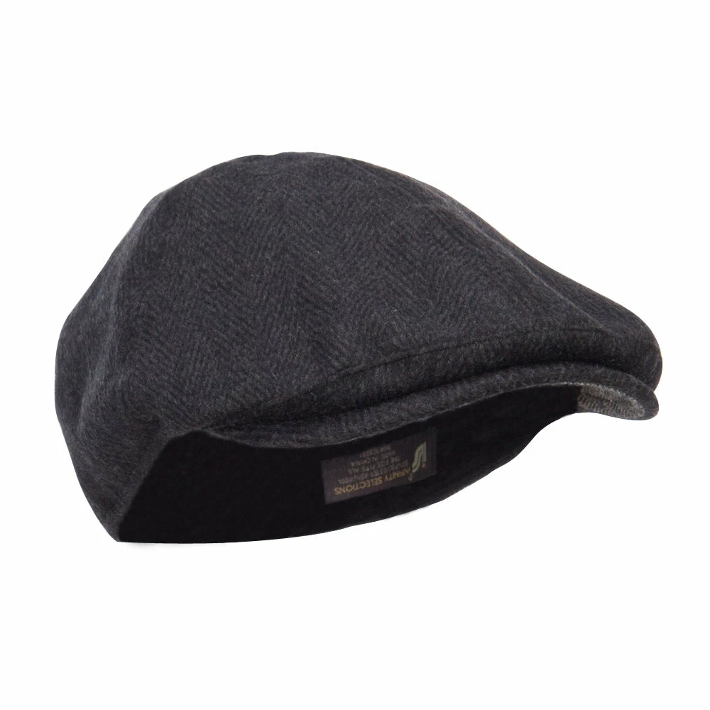 MG Men's Herringbone Wool Ivy Cap 6 MG Men's Herringbone Wool Ivy Cap - Image 4