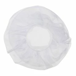 Something Special Horsehair Bow Layered Brim Organza Hat 41 Something Special Horsehair Bow Layered Brim Organza Hat -Adams Shop hh003fy white 5