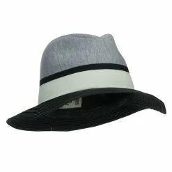 Hatiya Jersey Fabric Floppy Brim Panama Hat 15 Hatiya Jersey Fabric Floppy Brim Panama Hat -Adams Shop hi001mf ivory 4