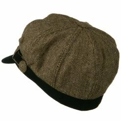 Something Special Wool Blend Herringbone Newsboy Cap 29 Something Special Wool Blend Herringbone Newsboy Cap -Adams Shop hn001nb 2