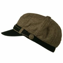Something Special Wool Blend Herringbone Newsboy Cap 31 Something Special Wool Blend Herringbone Newsboy Cap -Adams Shop hn001nb 5