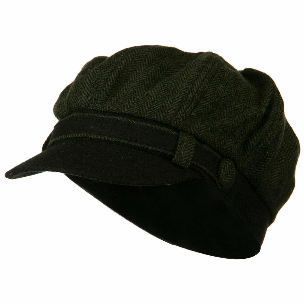 Something Special Wool Blend Herringbone Newsboy Cap 8 Something Special Wool Blend Herringbone Newsboy Cap - Image 6