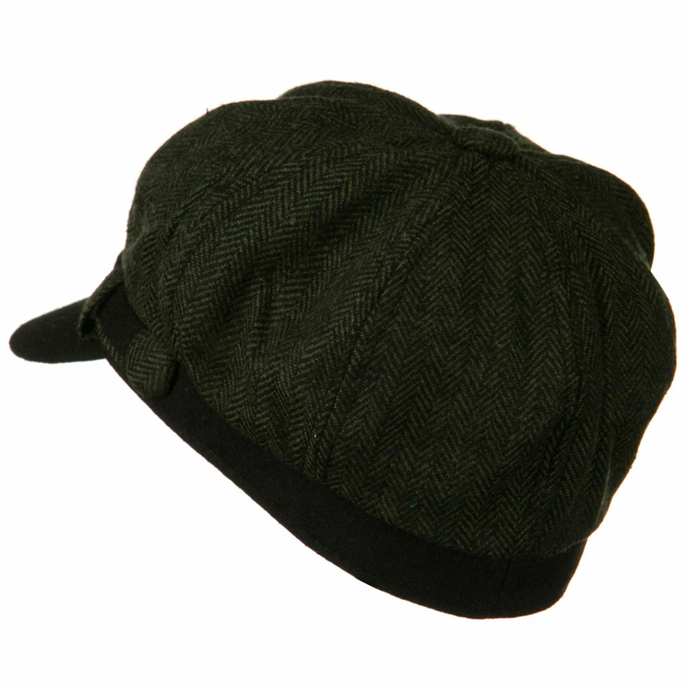 Something Special Wool Blend Herringbone Newsboy Cap 11 Something Special Wool Blend Herringbone Newsboy Cap - Image 9