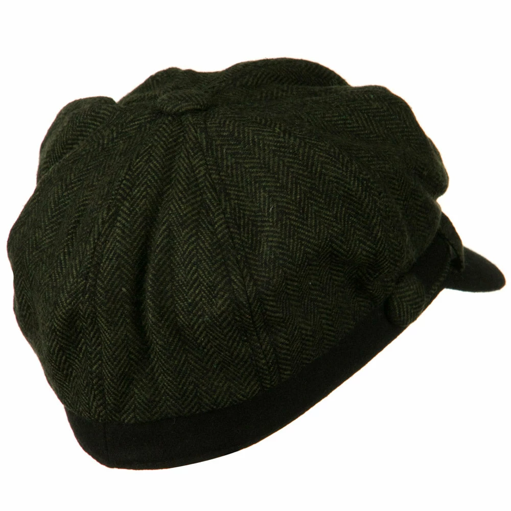 Something Special Wool Blend Herringbone Newsboy Cap 10 Something Special Wool Blend Herringbone Newsboy Cap - Image 8
