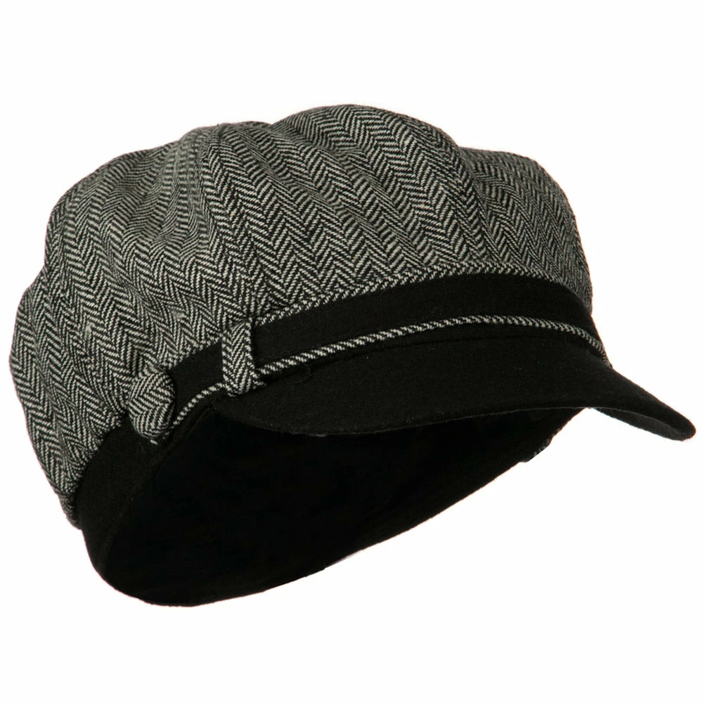 Something Special Wool Blend Herringbone Newsboy Cap 25 Something Special Wool Blend Herringbone Newsboy Cap - Image 23