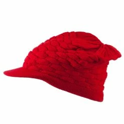 Rasta World Honey Beanies Visor 31 Rasta World Honey Beanies Visor -Adams Shop ho002cs red 5