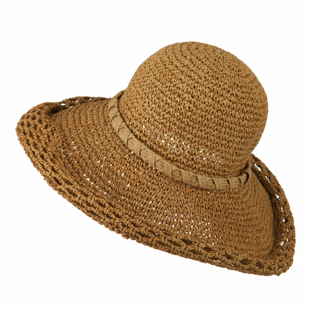 Something Special Handmade Crocheted Roll Up Hat 4 Something Special Handmade Crocheted Roll Up Hat - Image 2