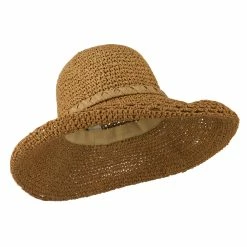 Something Special Handmade Crocheted Roll Up Hat 25 Something Special Handmade Crocheted Roll Up Hat -Adams Shop hr003ru natural 4