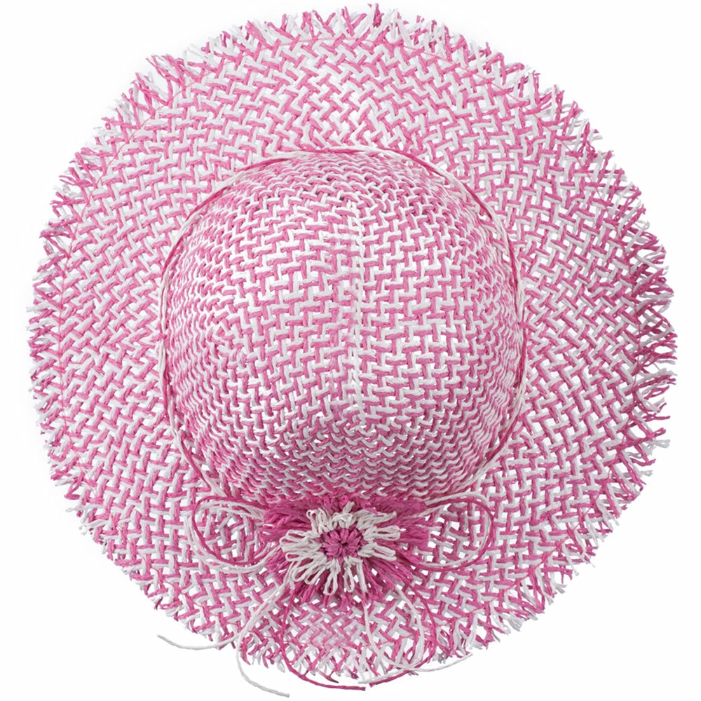 Jeanne Simmons Girl's Toyo Hat With Criss Cross Open Weave Design 5 Jeanne Simmons Girl's Toyo Hat With Criss Cross Open Weave Design - Image 3