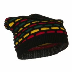 Rasta World New Rasta Honey Deep Beanie 30 Rasta World New Rasta Honey Deep Beanie -Adams Shop hy001bd black 4
