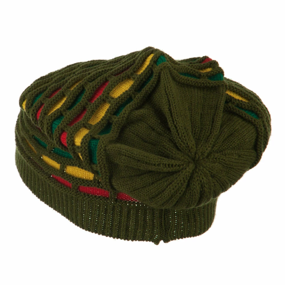 Rasta World New Rasta Honey Deep Beanie 4 Rasta World New Rasta Honey Deep Beanie - Image 2
