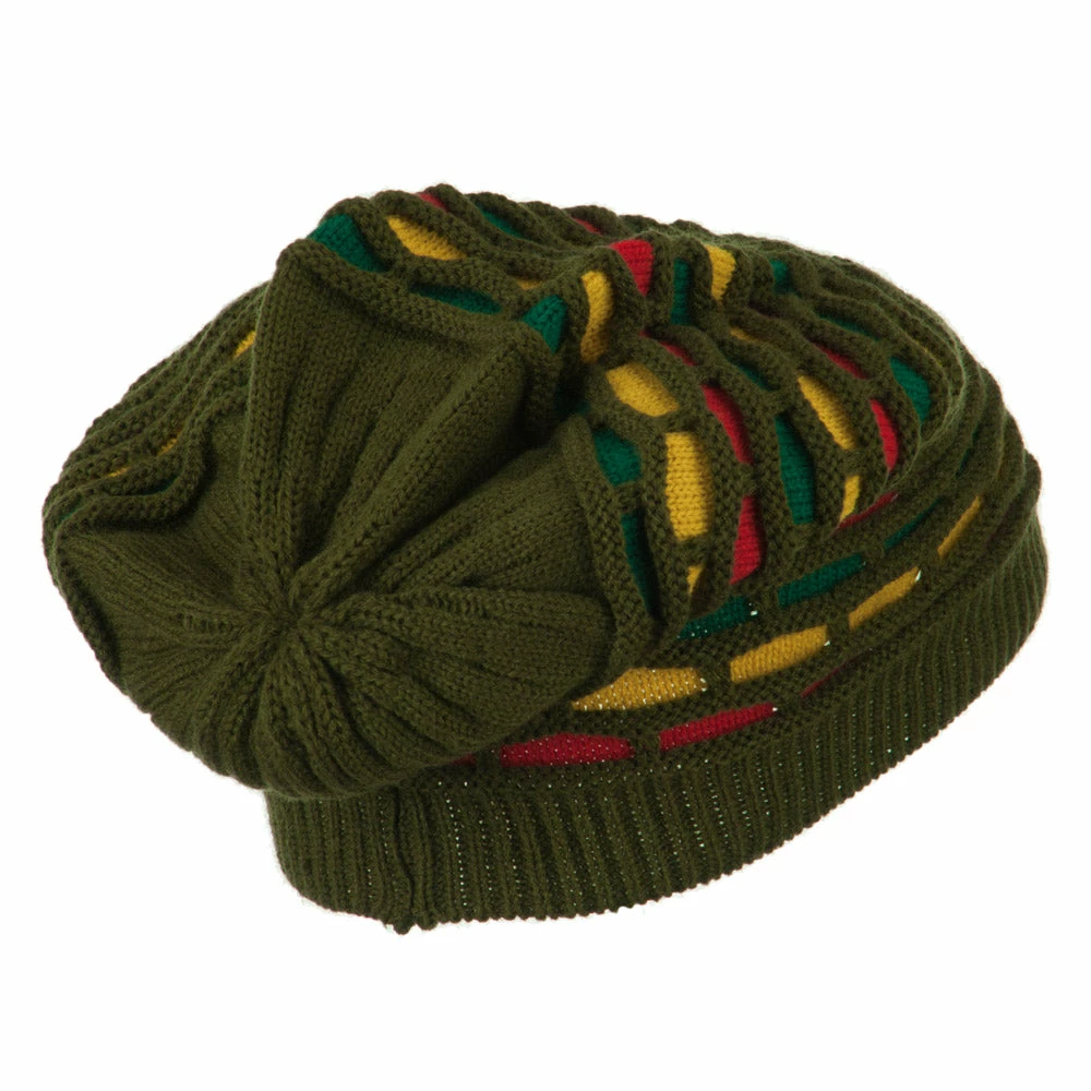Rasta World New Rasta Honey Deep Beanie 5 Rasta World New Rasta Honey Deep Beanie - Image 3