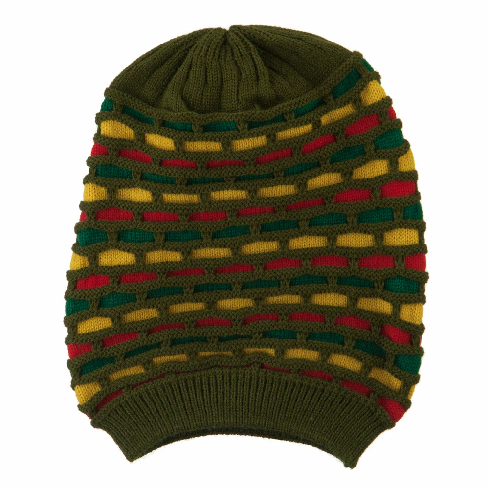 Rasta World New Rasta Honey Deep Beanie 7 Rasta World New Rasta Honey Deep Beanie - Image 5
