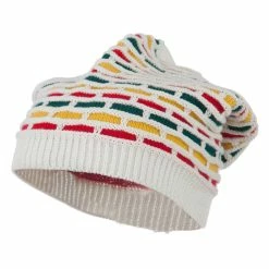 Rasta World New Rasta Honey Deep Beanie 37 Rasta World New Rasta Honey Deep Beanie -Adams Shop hy004bd white 1