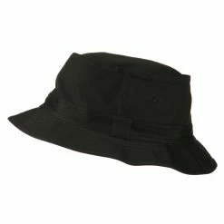 Cotton Fisherman Hat -Adams Shop ii001bh black 5