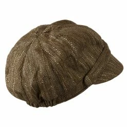 Jeanne Simmons Jimi-Wool Blend Cabbie With Button Band Detail -Adams Shop jb001cb 3