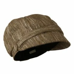 Jeanne Simmons Jimi-Wool Blend Cabbie With Button Band Detail -Adams Shop jb001cb 4