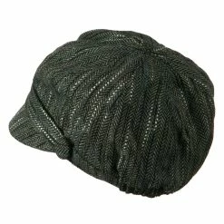 Jeanne Simmons Jimi-Wool Blend Cabbie With Button Band Detail -Adams Shop jb002cb 2