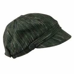 Jeanne Simmons Jimi-Wool Blend Cabbie With Button Band Detail -Adams Shop jb002cb 5