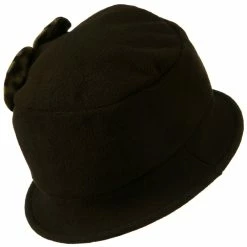 Jeanne Simmons Ladies Flower Fleece Crushable Bucket Hat -Adams Shop js001bh 3