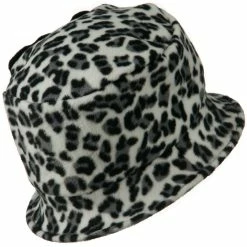 Jeanne Simmons Ladies Flower Fleece Crushable Bucket Hat -Adams Shop js003bh 3
