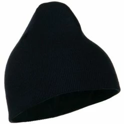 MG 8 Inch Knitted Short Beanie -Adams Shop kb006bs 4
