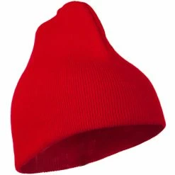 MG 8 Inch Knitted Short Beanie -Adams Shop kb013bs 4