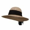Jeanne Simmons Accent Scarf Straw Sun Hat