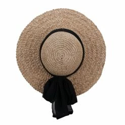 Jeanne Simmons Accent Scarf Straw Sun Hat -Adams Shop kl001fw natural 5