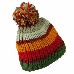 Jeanne Simmons Colorful Knitted Pom Pom Beanie Cap 21 Jeanne Simmons Colorful Knitted Pom Pom Beanie Cap -Adams Shop kp001bd 3