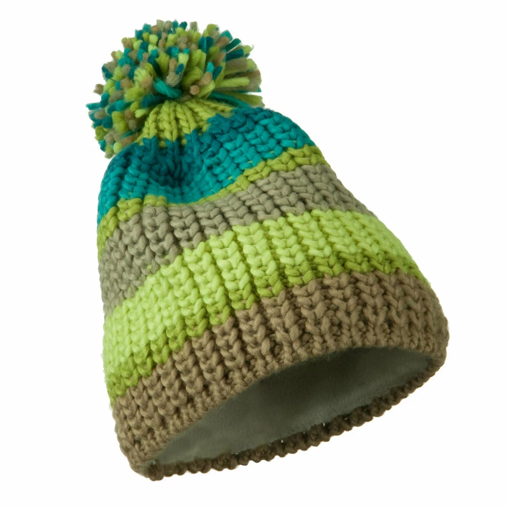 Jeanne Simmons Colorful Knitted Pom Pom Beanie Cap 11 Jeanne Simmons Colorful Knitted Pom Pom Beanie Cap - Image 9