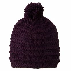 Hatiya Knit Short Beanie Hat With Pom Pom -Adams Shop kp008ps 5