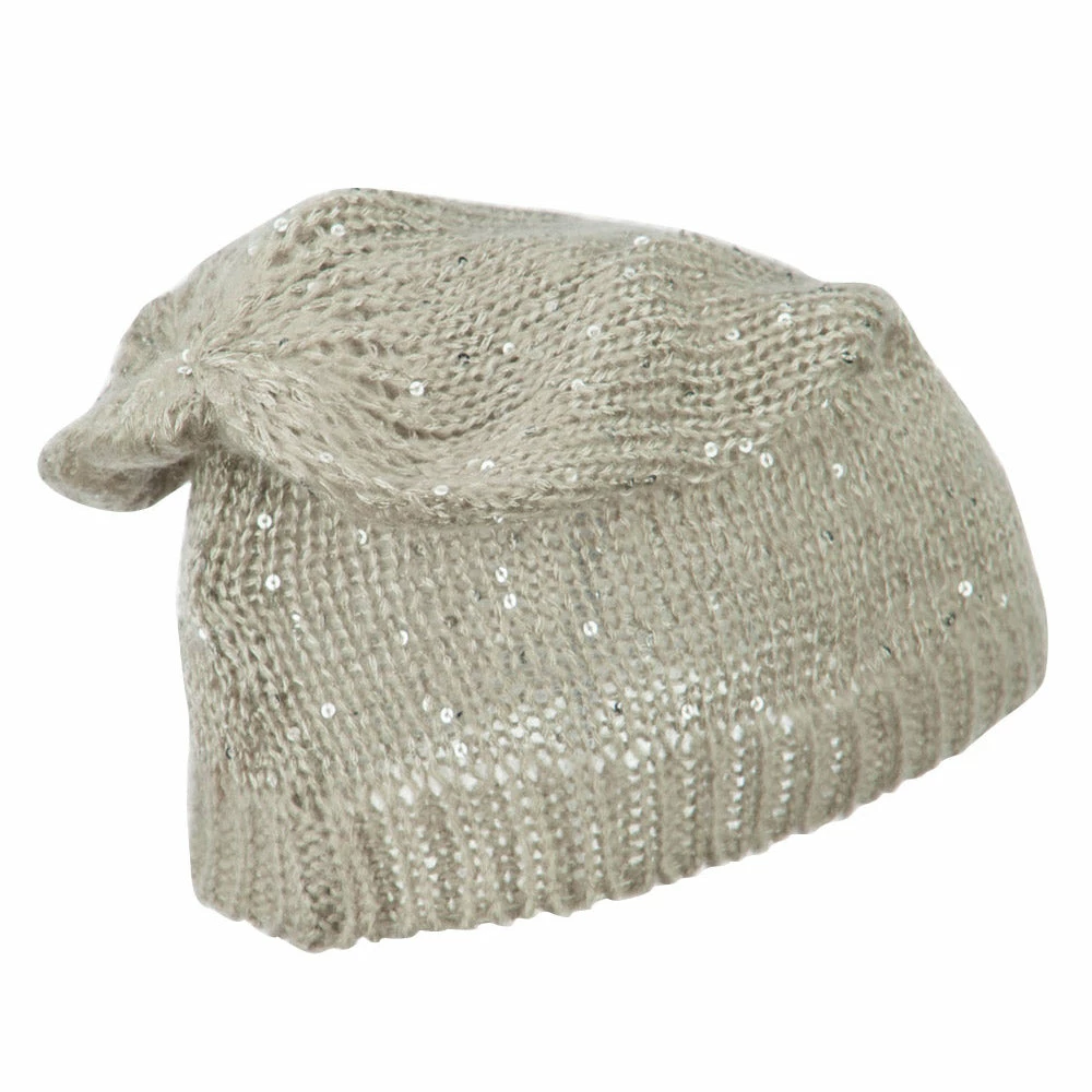 Something Special Knit Tam Beanie With Sequin 15 Something Special Knit Tam Beanie With Sequin - Image 13