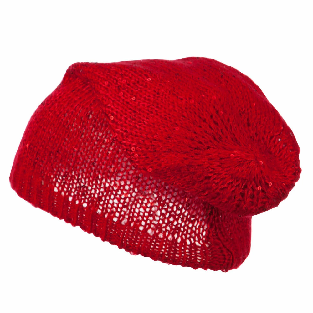 Something Special Knit Tam Beanie With Sequin 19 Something Special Knit Tam Beanie With Sequin - Image 17