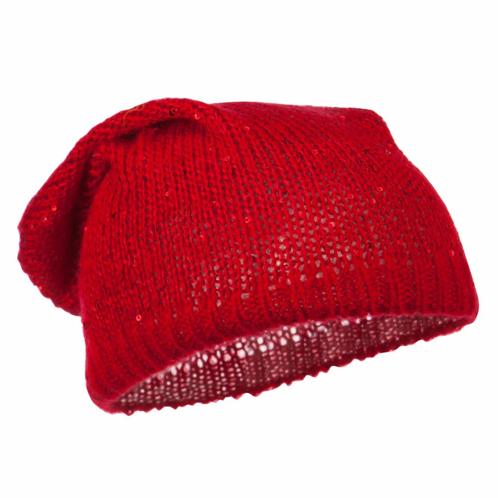 Something Special Knit Tam Beanie With Sequin 21 Something Special Knit Tam Beanie With Sequin - Image 19