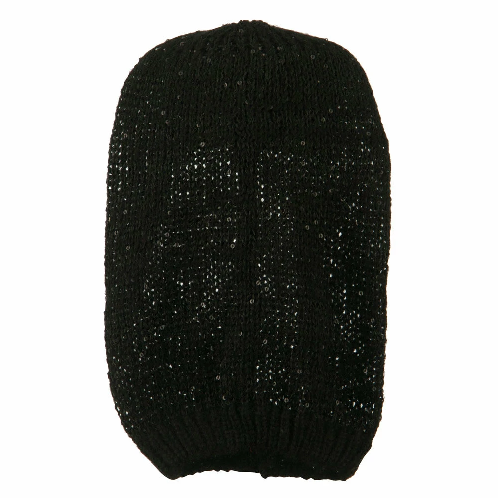 Something Special Knit Tam Beanie With Sequin 27 Something Special Knit Tam Beanie With Sequin - Image 25