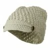 Jeanne Simmons Woman's Knotted Woven Soft Brim Beanie