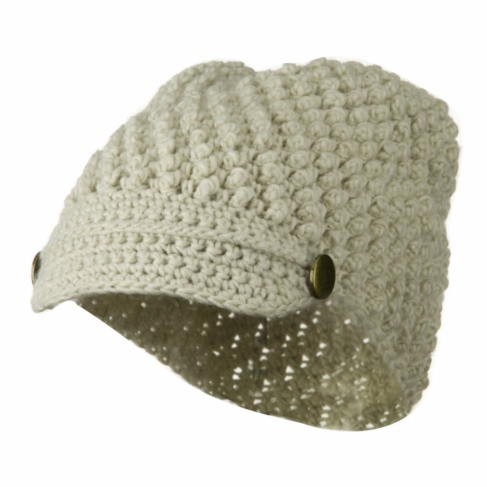 Jeanne Simmons Woman's Knotted Woven Soft Brim Beanie 3 Jeanne Simmons Woman's Knotted Woven Soft Brim Beanie