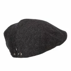 Jeanne Simmons Men's Adjustable Wool Blend Ivy Cap -Adams Shop lb003dv grey 3